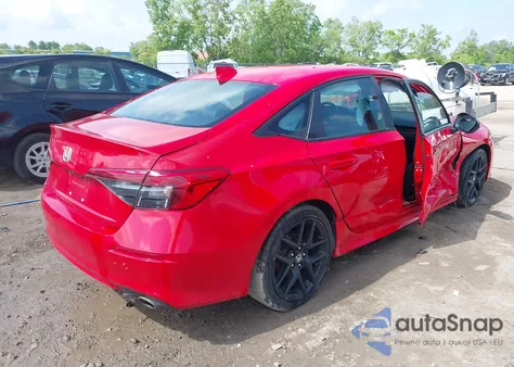 2022 Honda Civic Sport из США, поврежденный, VIN 2HGFE2F51NH504782